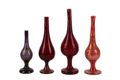 Lot 10 - A GROUP OF FOUR BEYKOZ GLASS