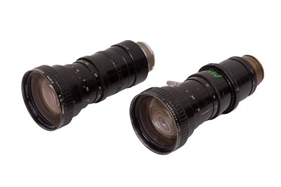 Lot 170 - Two P. Angenieux 12-120mm f:2.2 Angenieux-zoom TYPE10 X 12 B