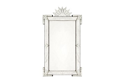 Lot 150 - A LARGE VENETIAN WALL MIRROR, LATE 20TH CENTURY
