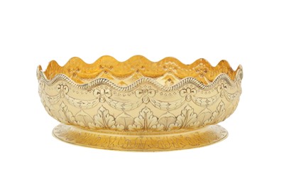 Lot 416 - A Victorian sterling silver gilt bowl, London 1882 by Charles Stuart Harris
