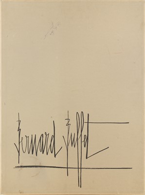 Lot 60 - Bernard Buffet (French 1928-1999)