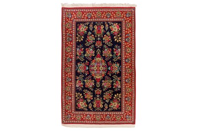 Lot 39 - A VERY FINE QUM RUG, CENTRAL PERSIA