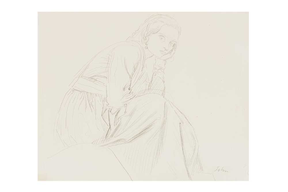 Lot 11 - AUGUSTUS JOHN, O.M., R.A. (BRITISH, 1878-1961)