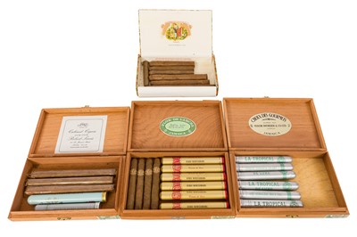 Lot 205 - FOUR BOXES OF TUBED AND LOOSE CIGARS