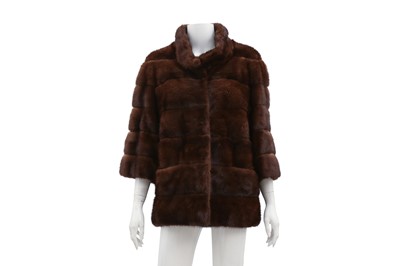 Lot 272 - Tritone Furs Brown Mink Jacket