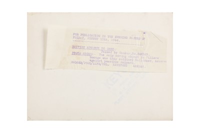 Lot 66 - WORLD WAR II VINTAGE PRESS PRINTS, INCLUDING VIEWS BY RODGER & SCHERMAN, 1944-1945
