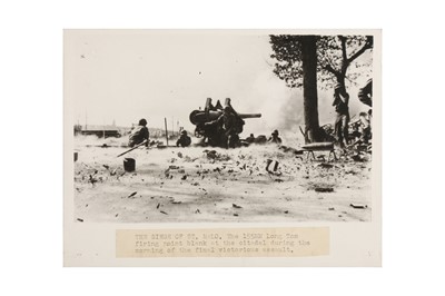Lot 66 - WORLD WAR II VINTAGE PRESS PRINTS, INCLUDING VIEWS BY RODGER & SCHERMAN, 1944-1945