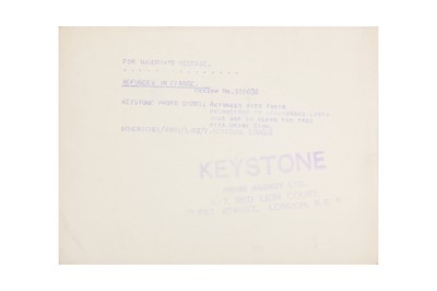 Lot 66 - WORLD WAR II VINTAGE PRESS PRINTS, INCLUDING VIEWS BY RODGER & SCHERMAN, 1944-1945