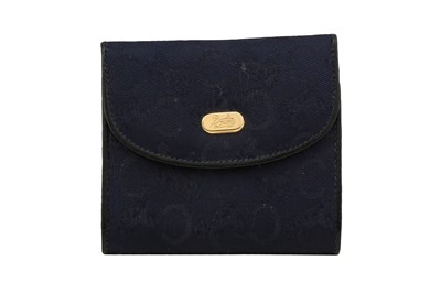 Lot 62 - Celine Navy Monogram Coin Wallet