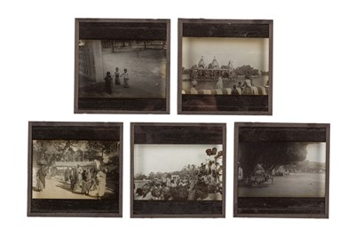 Lot 78 - A Good Collection of Magic Lantern Slides Relating to South East Asia