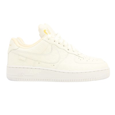 Lot 230 - Louis Vuitton X Nike Air Force 1 Low 'Triple White' Sneaker - Size 39