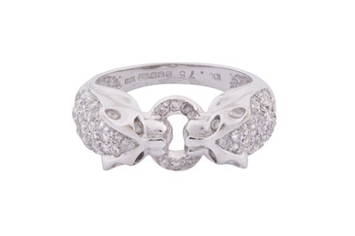 Lot 89 - A DIAMOND DRESS RING, CIRCA 2001