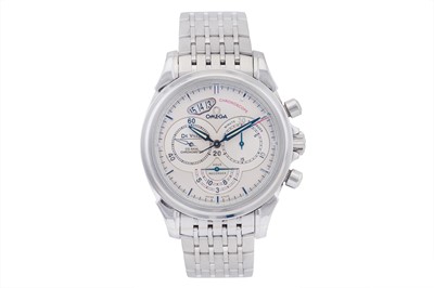 Lot 18 - Men's Omega 'De Ville -Chronoscope' Bracelet Watch