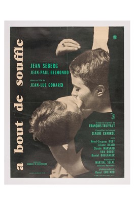 Lot 196 - Hurel. A bout de souffle, movie poster [1960]
