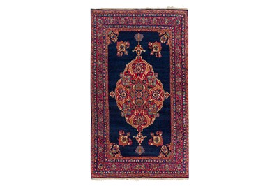 Lot 63 - A FINE ANTIQUE MESHED RUG, NORTH-EAST PERSIA