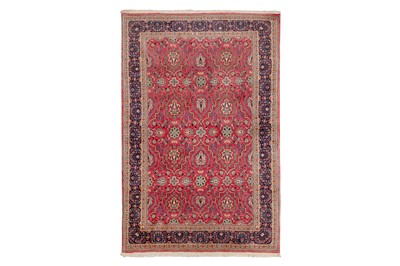 Lot 93 - A VERY FINE SAROUK RUG, WEST PERSIA