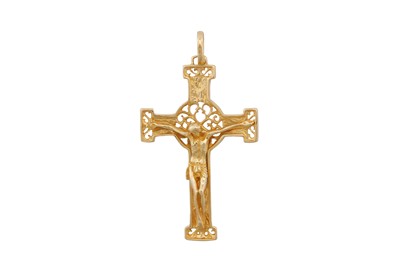 Lot 72 - A CRUCIFIX PENDANT