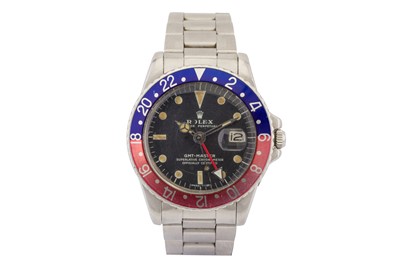 Lot 361 - Men's Rolex - GMT Master 'Pepsi' Bracelet Watch