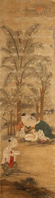Lot 360 - Atrributed to Gu Jianlong (China, 1606 - after 1687), Qing dynasty, 18th - 19th century