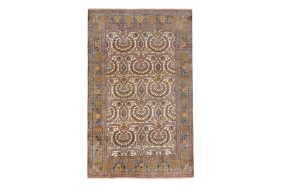 Lot 13 - A FINE ISFAHAN CARPET, CENTRAL PERSIA