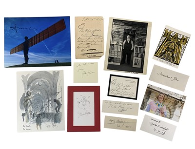 Lot 72 - Autograph Collection.- Artists