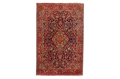Lot 59 - A FINE SAROUK RUG, WEST PERSIA