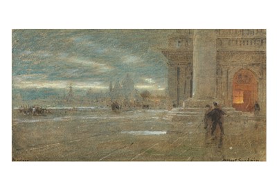 Lot 60 - ALBERT GOODWIN R.W.S (BRITISH, 1845-1932)