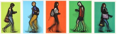 Lot 386 - JULIAN OPIE (BRITISH B.1958)