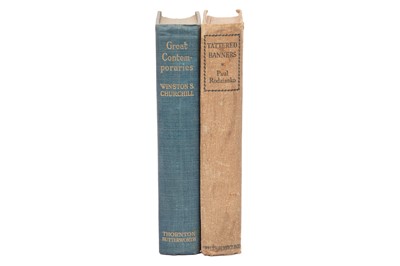 Lot 22 - Churchill. ( Great Contemporaries, 1937