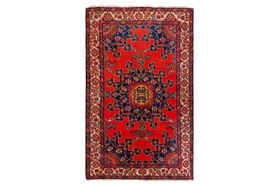 Lot 6 - A VERY FINE ANTIQUE TAFRESH RUG, WEST PERSIA