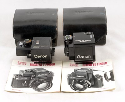 Lot 134 - A Good Selection of Canon F1 Accessories.