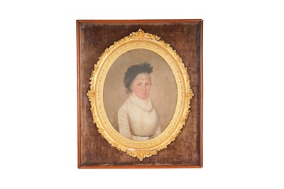 Lot 285 - 19TH CENTURY ENGLISH SCHOOL, PORTRAIT OF A LADY