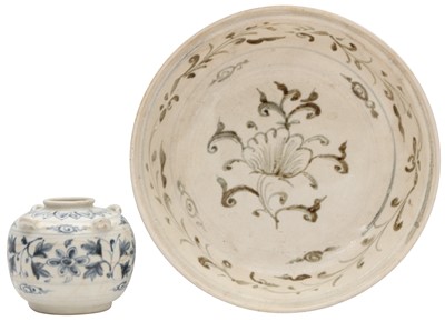 Lot 441 - TWO VIETNAMESE HOI-AN CERAMICS