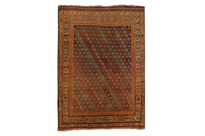 Lot 86 - A FINE ANTIQUE QASHQAI RUG, SOUTH-WEST PERSIA