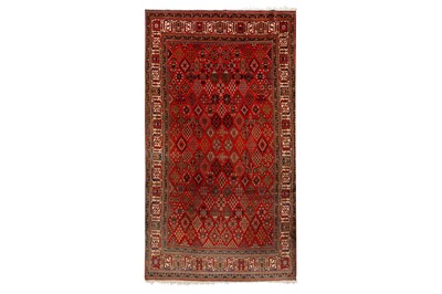 Lot 28 - A FINE JOSHAGHAN CARPET, WEST PERSIA