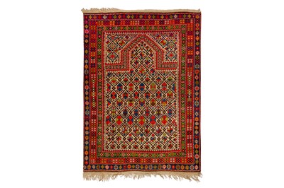 Lot 51 - A FINE DAGESTAN PRAYER RUG, EAST CAUCASUS