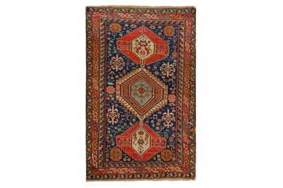Lot 79 - AN ANTIQUE SHIRVAN RUG, EAST CAUCASUS
