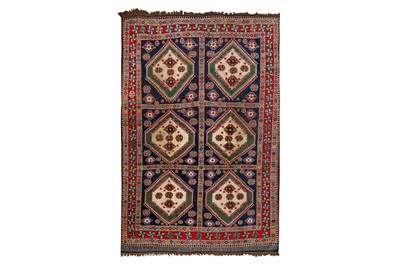 Lot 39 - AN UNUSUAL QASHQAI CARPET, SOUTH-WEST PERSIA