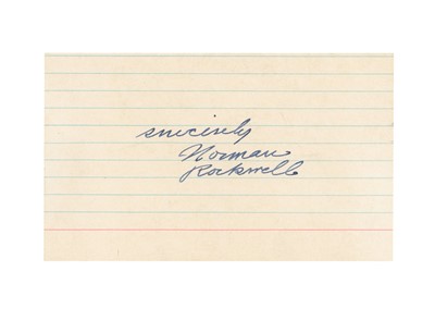 Lot 28 - Rockwell (Norman)