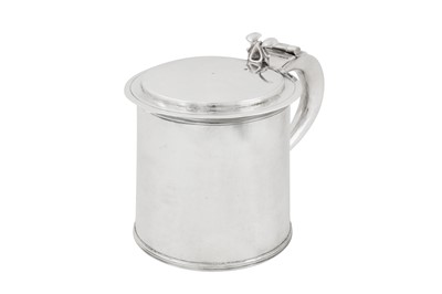 Lot 499 - An extremely rare Charles II provincial silver tankard, Newcastle circa 1670-80 by William Ramsey I (free. 1656, d.1698)