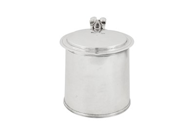 Lot 499 - An extremely rare Charles II provincial silver tankard, Newcastle circa 1670-80 by William Ramsey I (free. 1656, d.1698)