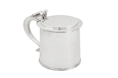 Lot 499 - An extremely rare Charles II provincial silver tankard, Newcastle circa 1670-80 by William Ramsey I (free. 1656, d.1698)
