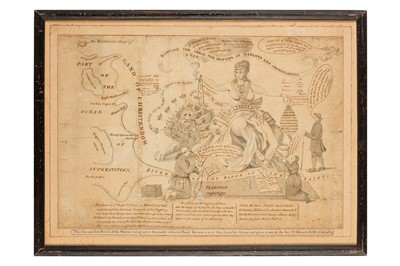 Lot 4 - Anti-Catholicism: Babylon the Great, the Mother of Harlots and Abominations [Whore of Babylon], 1789
