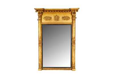 Lot 150 - A WILLIAM IV GILTWOOD PIER MIRROR, CIRCA 1830s