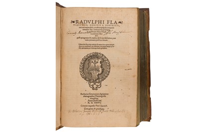 Lot 3 - Hrabanus Maurus, Commentaria in Hieremiam, Basel, 1534