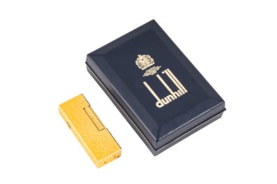 Lot 288 - DUNHILL - GOLD PLATED ROLLAGAS LIGHTER
