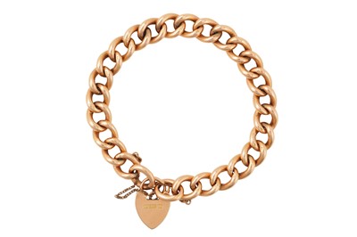Lot 25 - A FANCY-LINK BRACELET