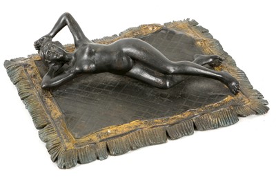 Lot 447 - A nice Bergman style cold painted bronze...