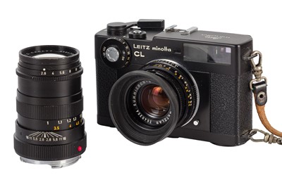 Lot 224 - A Leitz CL Rangefinder Camera Outfit