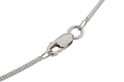 Lot 203 - A DIAMOND NECKLACE